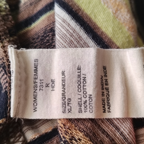 Woolrich Women's Multicolor Aztec Striped Hoodie - Picture 8 of 8